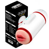 Double-Hole Voice Masturbator | 8-Speed Vibrating Male Sex Toy